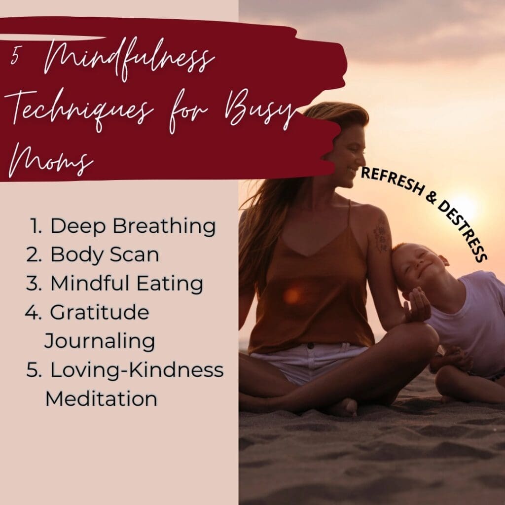 Mindfulness techniques recap